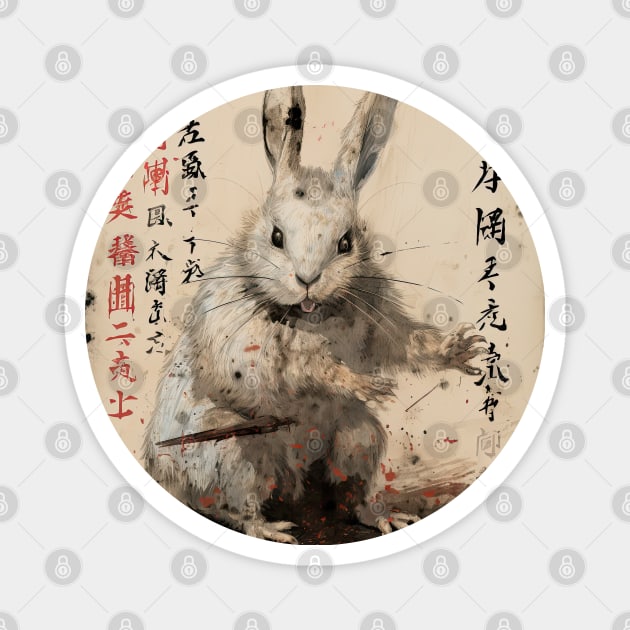 Killer Rabbit Of Caerbannog Magnet by obstinator